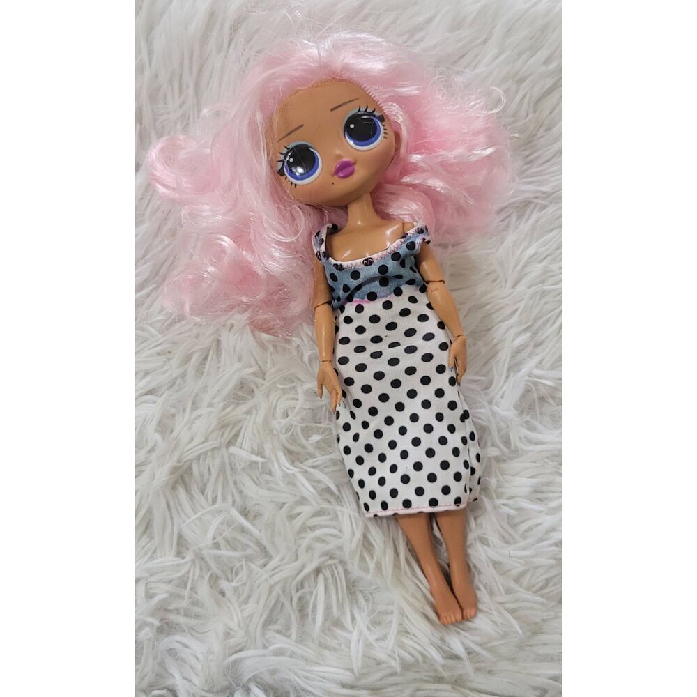 LOL Surprise OMG Uptown Girl Pink Hair Fashion Doll Crystal Star 2019